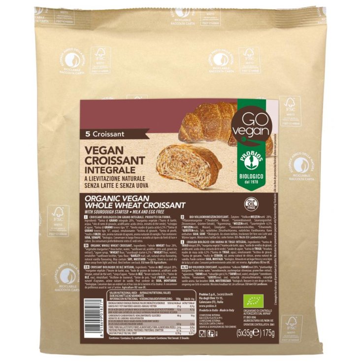 CROISSANT VEGANO FRUM INT 5X35G