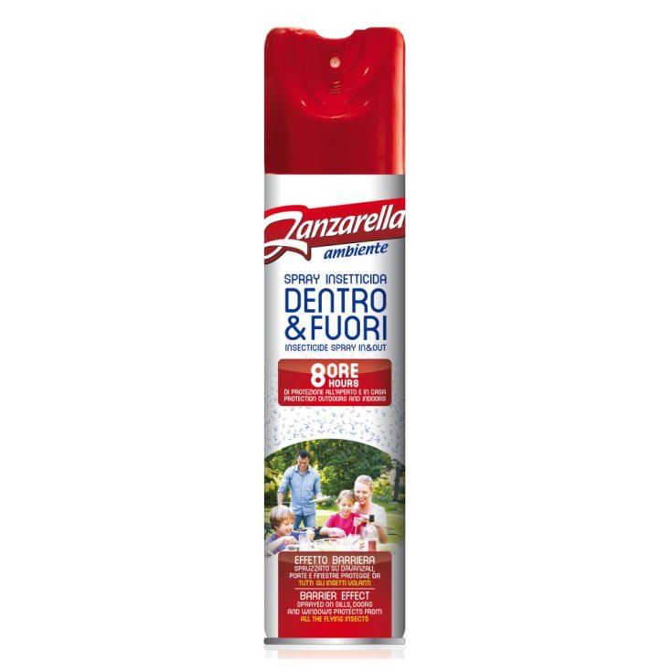 Spray Insecticida Interior & Exterior Zanzarella 400ml