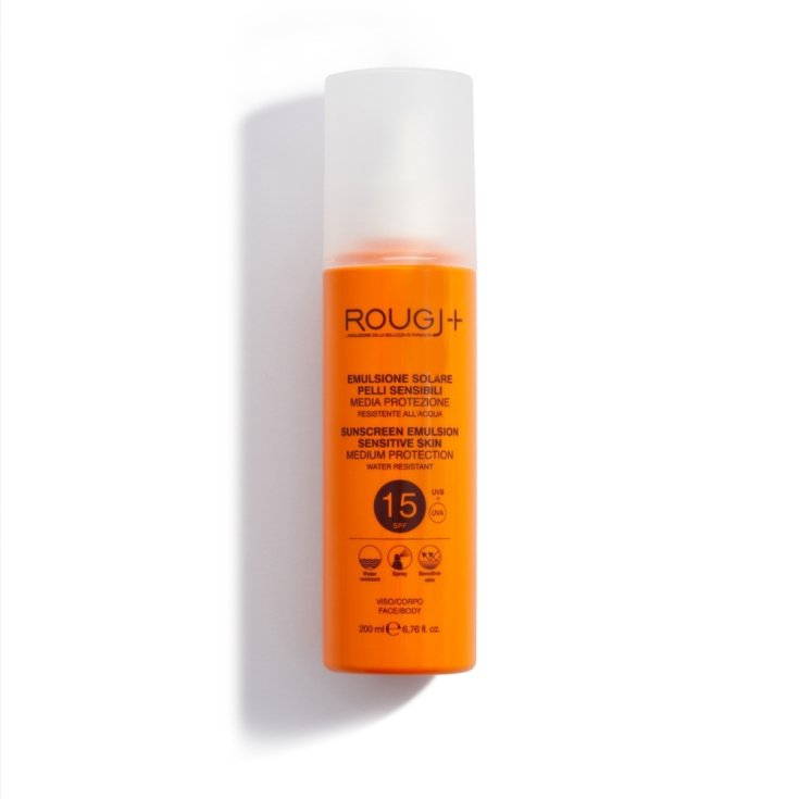 Protector Solar Pieles Sensibles SPF15 Rougj+ 200ml