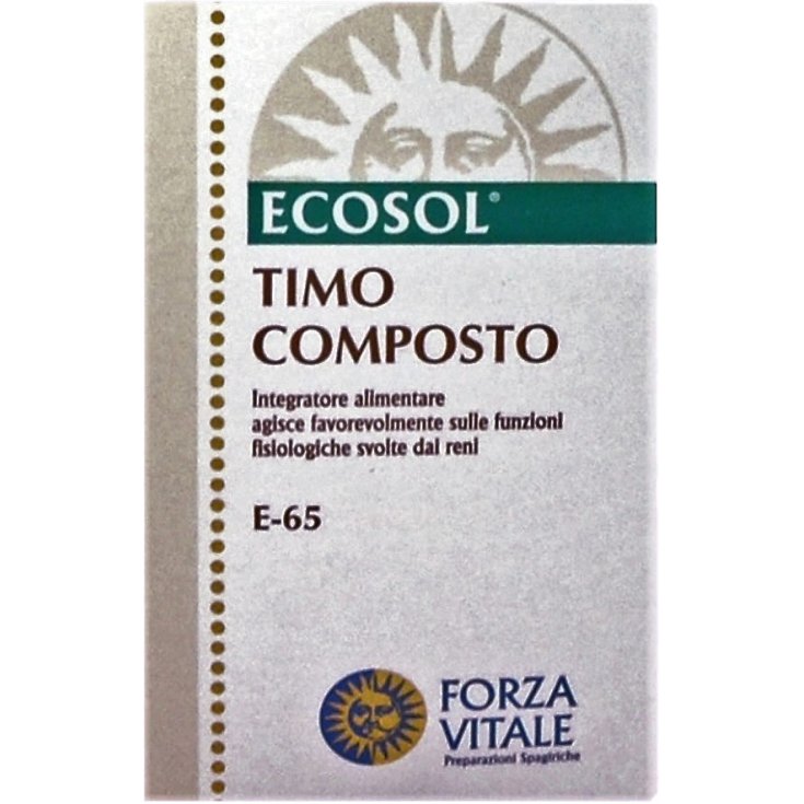 Ecosol Tomillo Compuesto Fuerza Vital 10ml