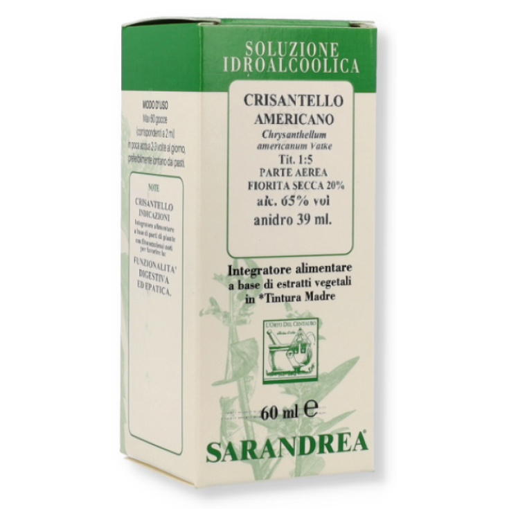 American Crisantello Gotas Sarandrea 60ml