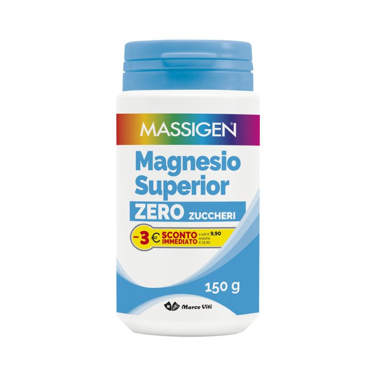 MASSIGEN® SUPERIOR ZERO SUGAR MAGNESIO Marco Viti 150g Promoción