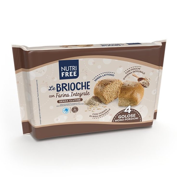 NUTRIFREE 4 Piezas Brioches Integrales