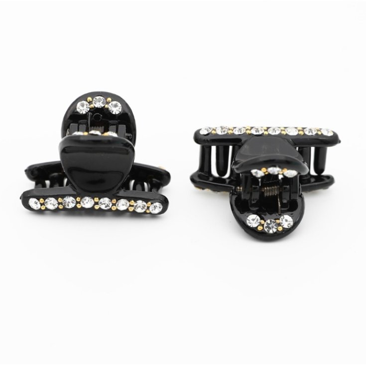Pinza Con Strass 533N Beauty Idea 2 Piezas