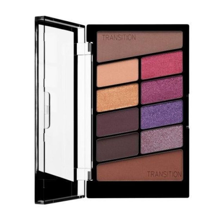 Color Icon 10 Pan 761B VIPurple Wet N Wild® 1 paleta de sombras de ojos
