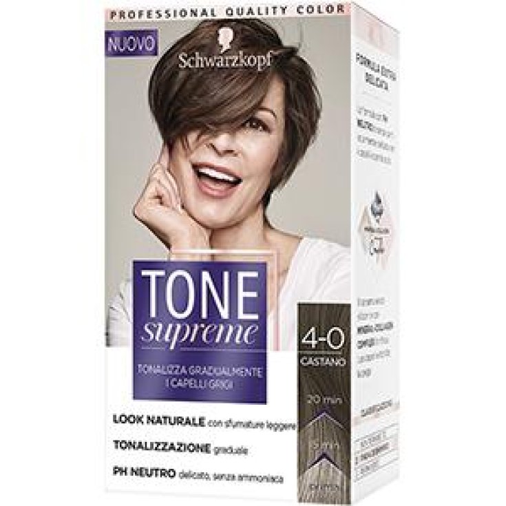Tono Supremo 4-0 Castaño Medio Schwarzkopf 1 Kit