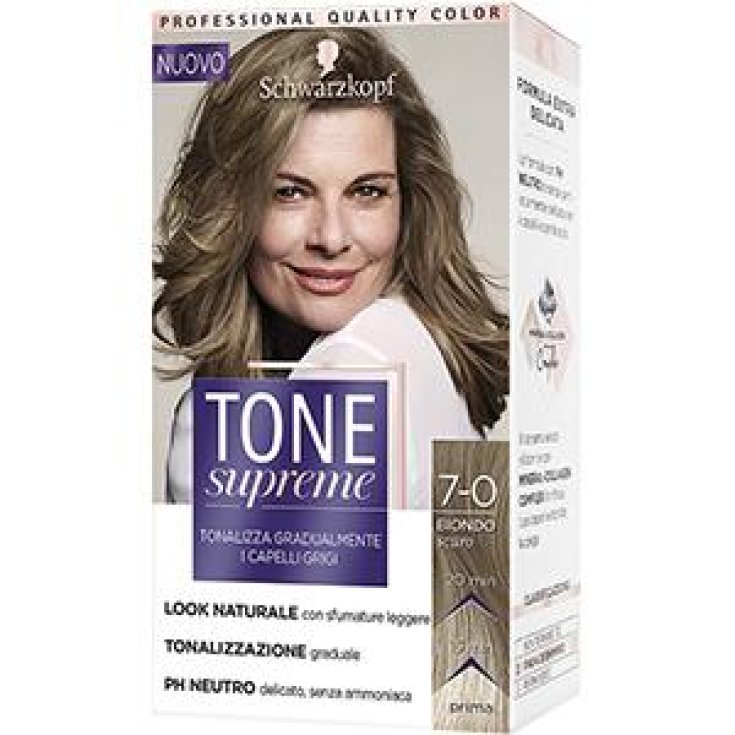 Tono Supremo 7-0 Rubio Oscuro Schwarzkopf 1 Kit
