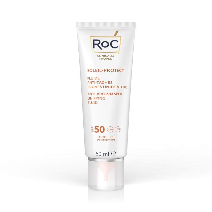 SOLEIL PROTECT Fluido Facial Uniforme Antimanchas SPF50 + RoC 50ml