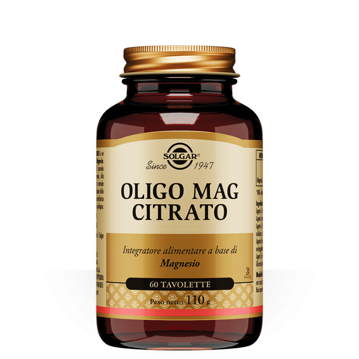 Oligo Mag Citrato SOLGAR® 60 Comprimidos