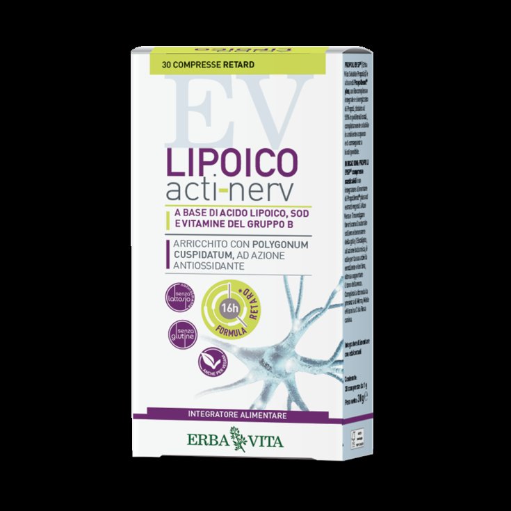 LIPOIC Acti-Nerv VIDA HERBAL 30 Comprimidos