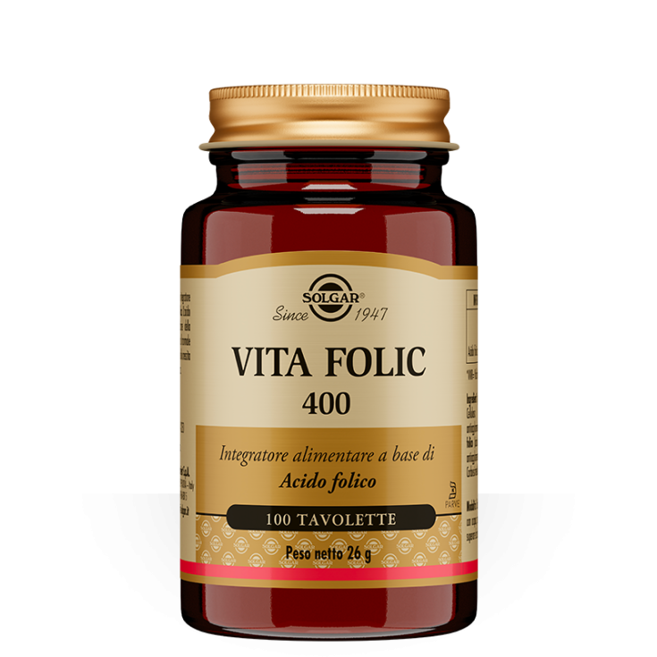 Vita Folic 400 Solgar 100 Comprimidos