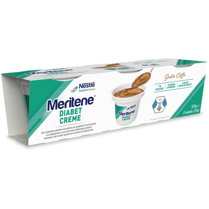 Meritene Diabet Creme Nestlè Health Science 3x125g Café