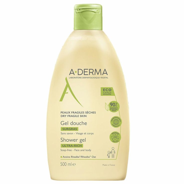 Les Indispensables Surgras A-Derma Gel De Ducha 500ml