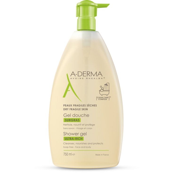 Les Indispensables Gel De Ducha Surgras A-Derma 750ml