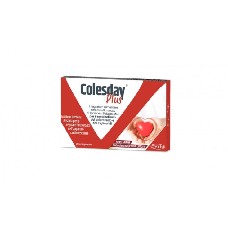 Colesday® Plus Syrio 20 Comprimidos