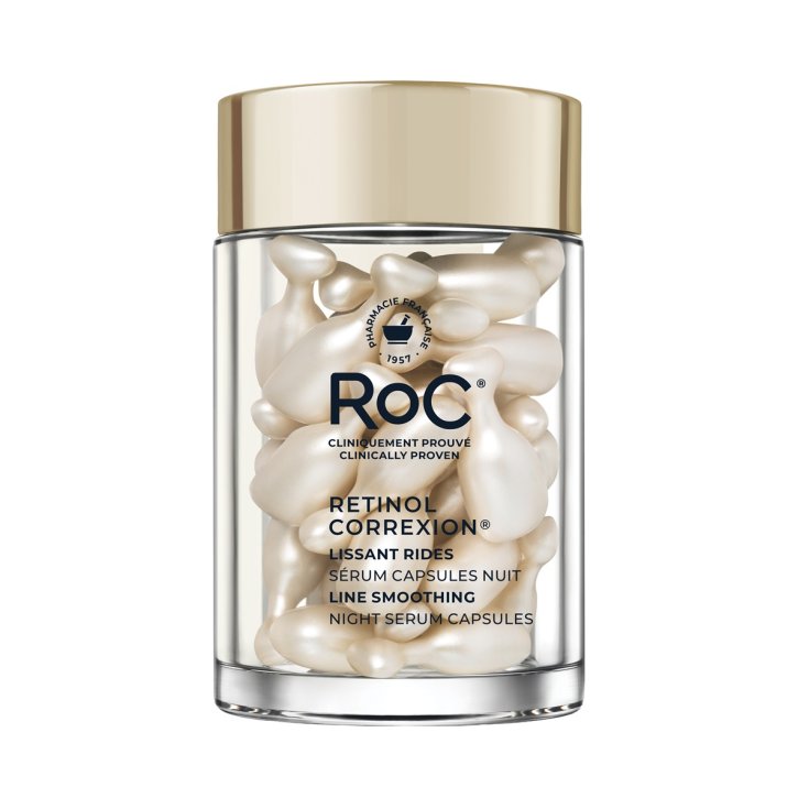 RETINOL CORREXION® Suero de Noche Suavizante de Líneas ROC 30 Cápsulas