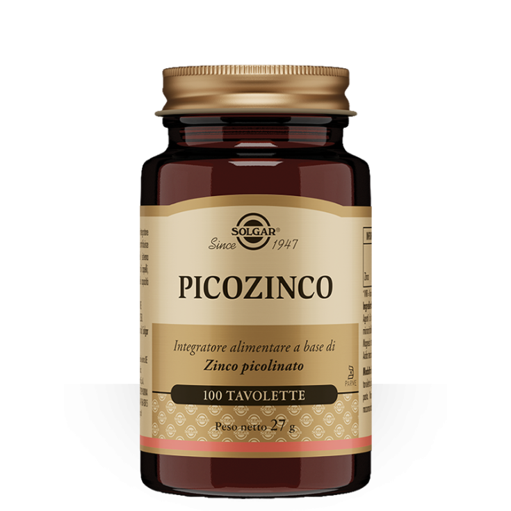 PICOZINCO SOLGAR® 100 Comprimidos