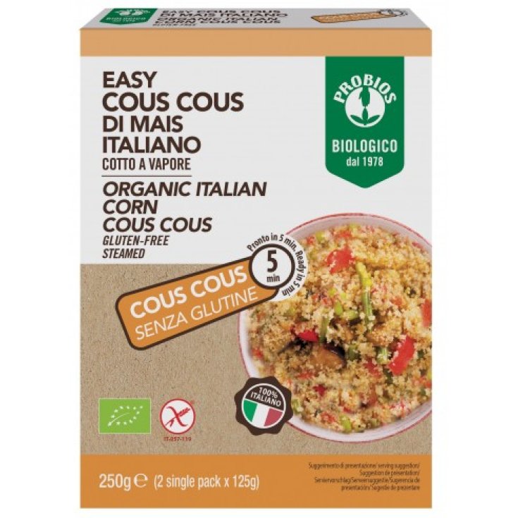 COUS COUS FÁCIL MAÍZ ITALIANO PROBIOS 2X125g