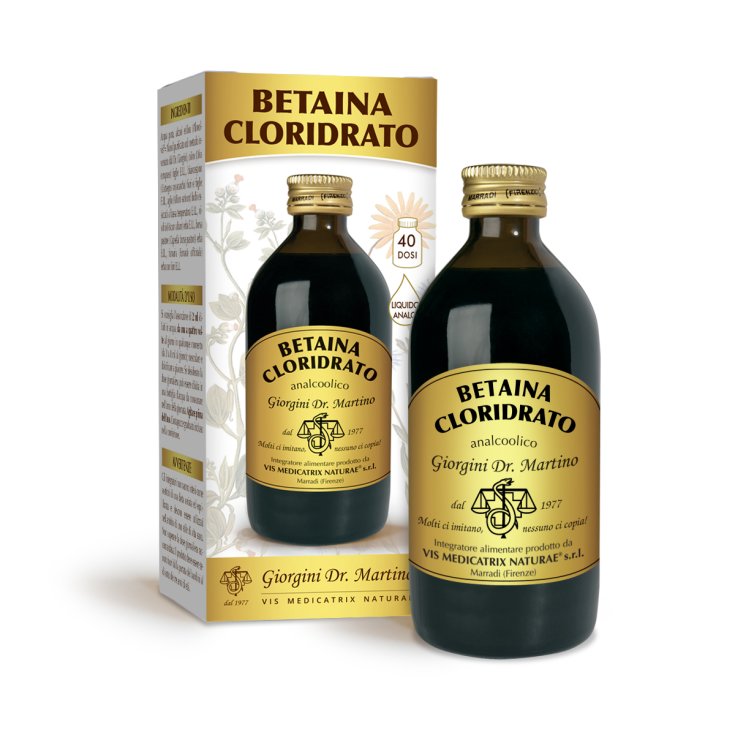 BETAÍNA CLORHIDRATO Sin alcohol Dr. Giorgini 200ml