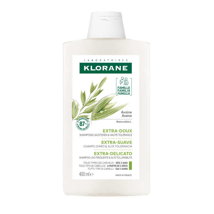 KLORANE Champú Leche de Avena 400ml