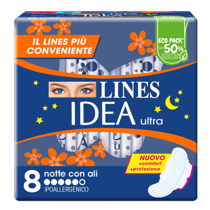 LINEAS NUEVA IDEA U / NIGHT WINGS X8 PCS