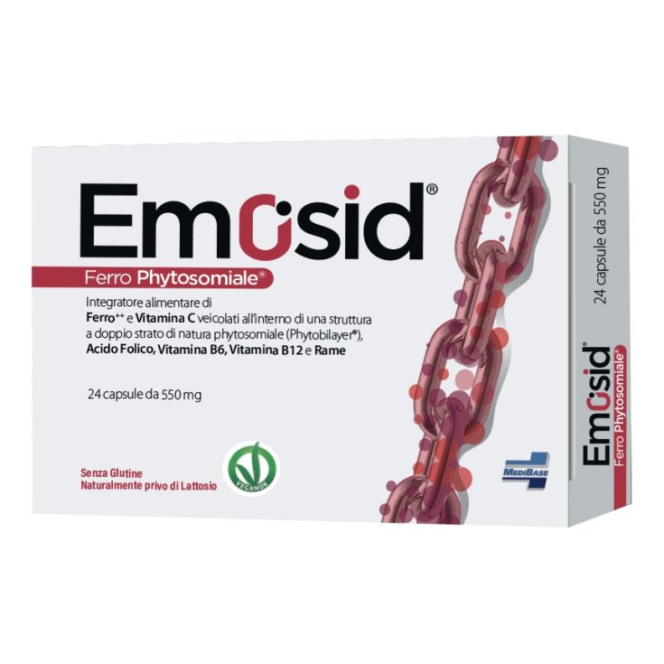 Emosid® Ferro Phytosomiale MEDIBASE 24 Cápsulas