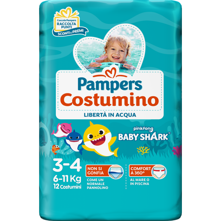 Disfraz Midi Pampers 12 Piezas