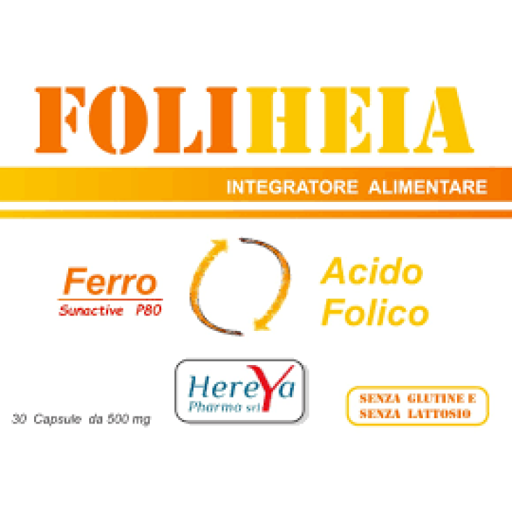 Foliheia Hereya Pharma 30 Capsulas De 500mg