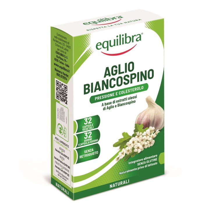 Equilibra® Ajo Espino 32 Cápsulas Vegetales