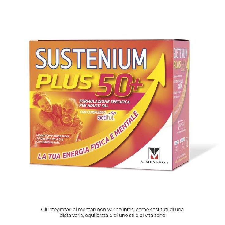 Sustenium Plus 50+ A. Menarini 16 Sobres