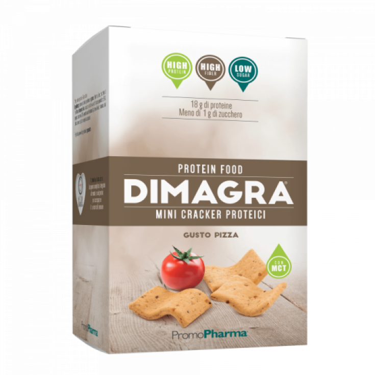 Dimagra® Mini Crackers Proteicos Sabor Pizza PromoPharma 4x50g