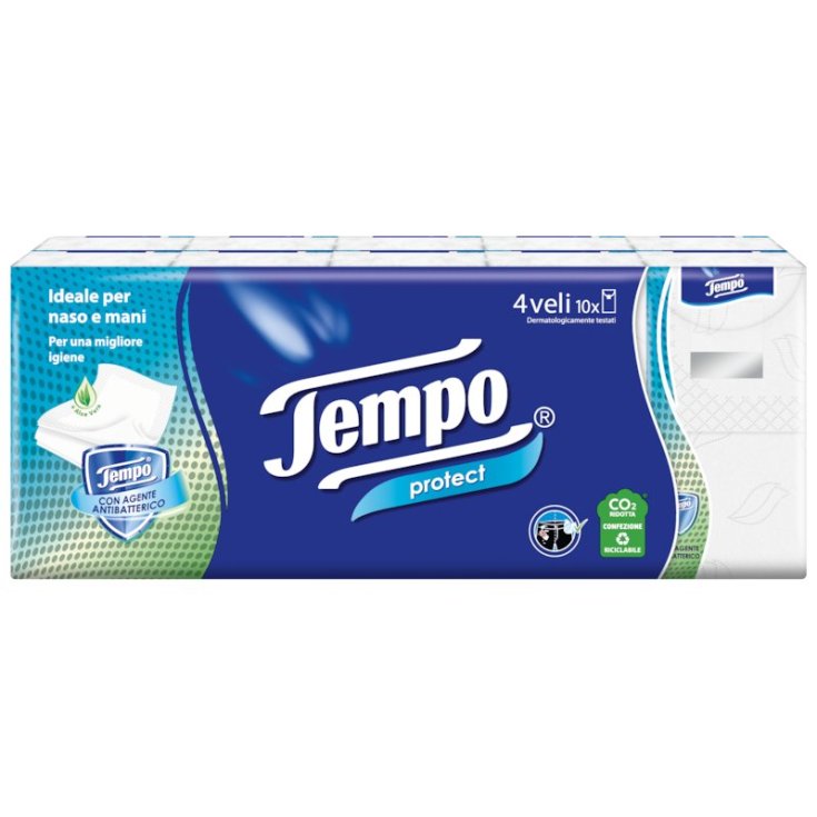 Pañuelos Tempo Protect 10 Piezas x20 Sobres