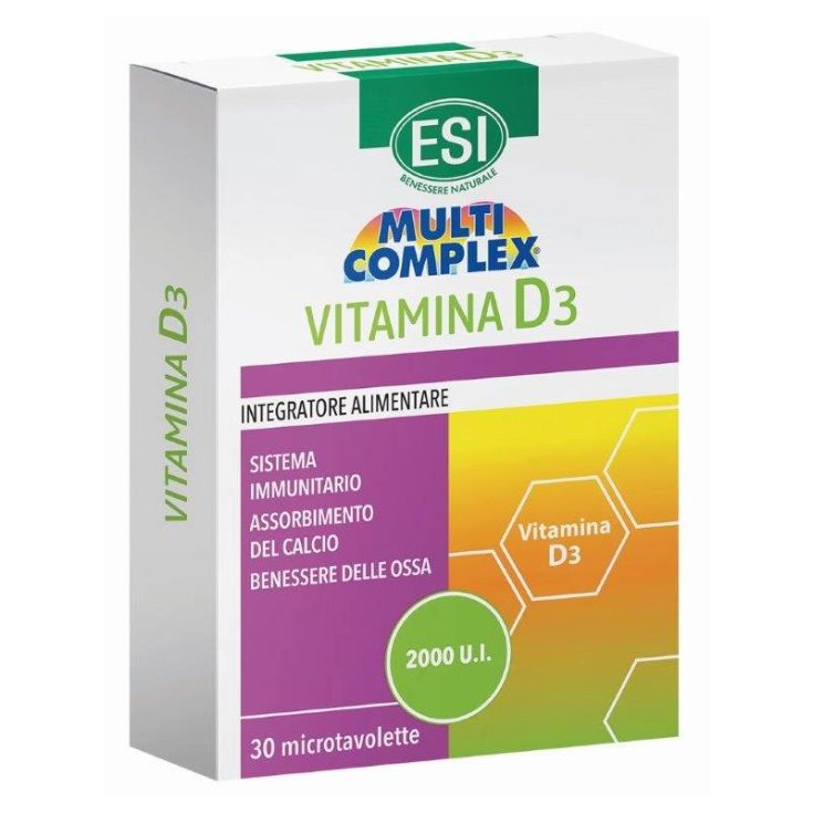 MULTI COMPLEX Vitamina D3 ESI 30 Comprimidos