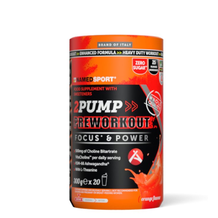 PREENTRENAMIENTO 2PUMP NAMEDSPORT® 300G