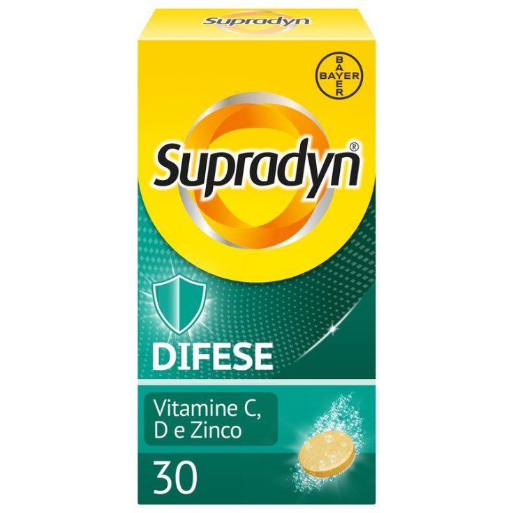 Supradyn® Defensas BAYER 30 Comprimidos Efervescentes