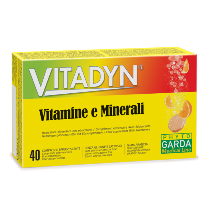 Vitadyn® Vitaminas Y Minerales Phyto Garda 40 Comprimidos Efervescentes