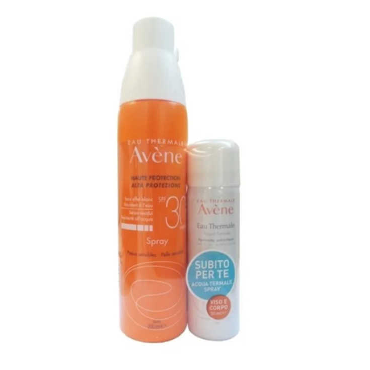 Spray SPF30 + Agua Termal 200ml + Promoción Avène 200ml