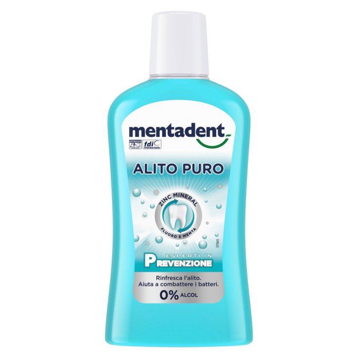 Mentadent Pure Breath Colutorio 500ml