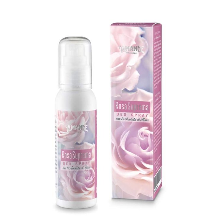 Rosa Suprema Desodorante Spray L'AMANDE 100ml