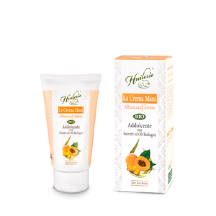 Huilerie® Crema de Manos Albaricoque y Ámbar 75ml