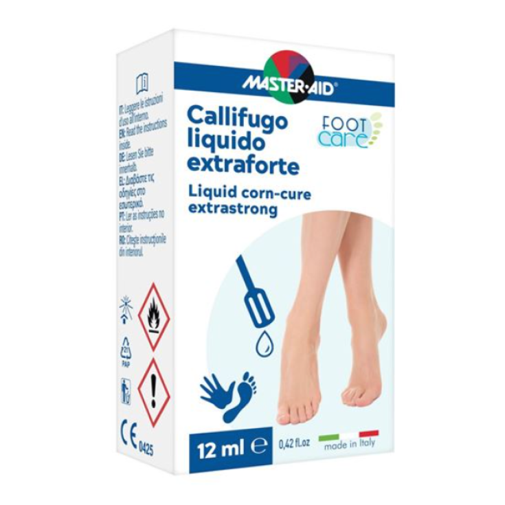 FootCare Master-Aid® Removedor de callos líquido extra fuerte 12 ml