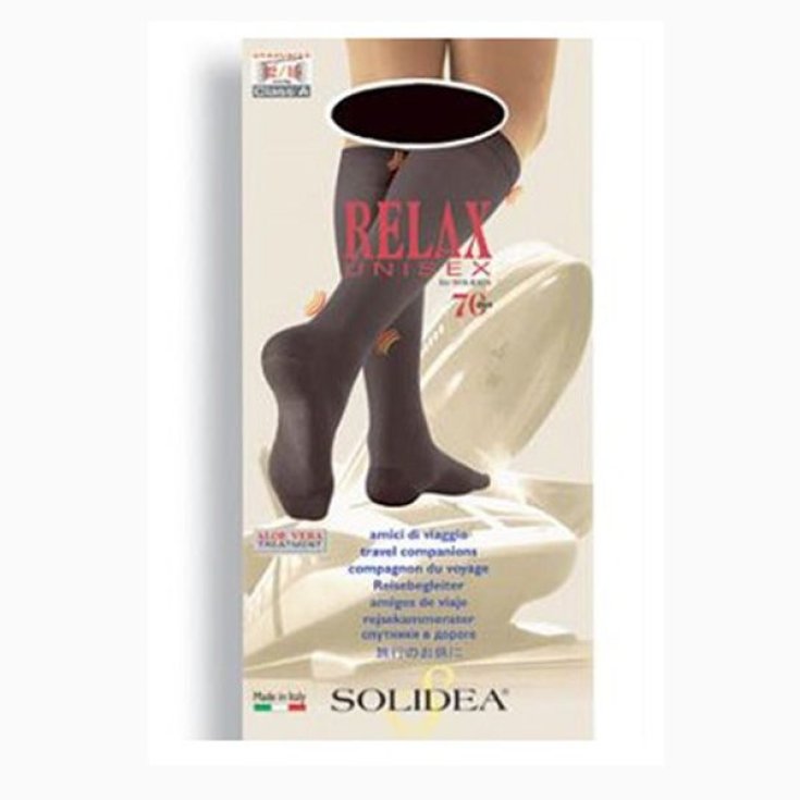 Relax Unisex 70 Medias Rodilla Solidea Antracita Talla 1S