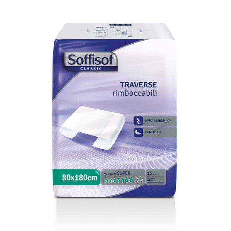 Travesaño Absorbente 80x180 Classic Soffisof 15 Piezas