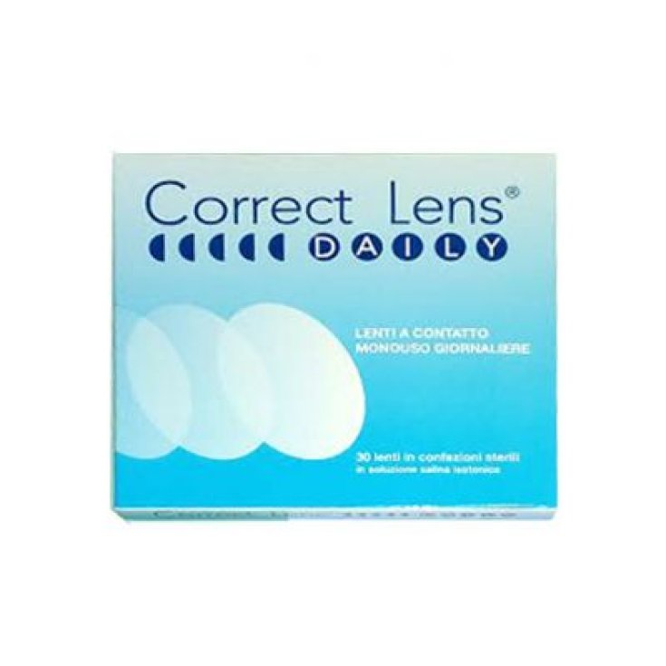 CORRECT LENS® DAILY 2.50 SANIFARMA 30 LENTES DESECHABLES