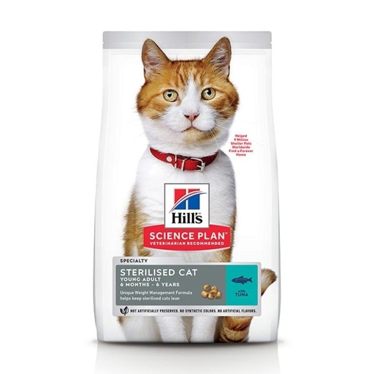 Gato Esterilizado Adulto Joven Tuna Hill's Science Plan 300g