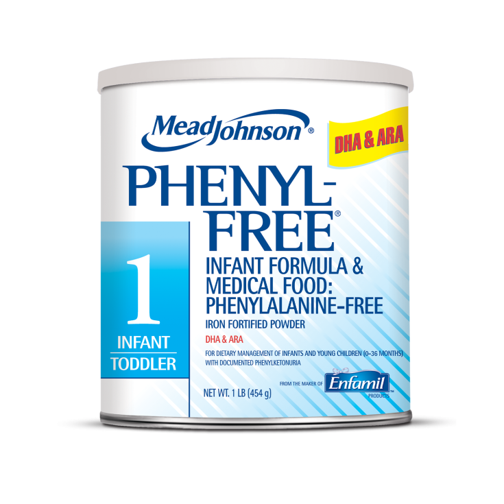 Phenyl-Free 1 Fórmula Infantil MeadJohnson 454g