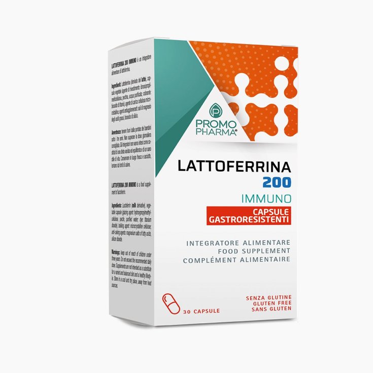 LATTOFERRINA 200 INMUNOLÓGICO PromoPharma® 30 Cápsulas