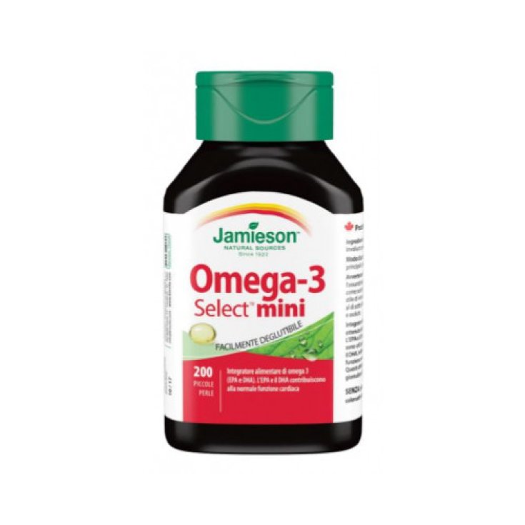 Omega-3 Select mini Jamieson 200 Perlas