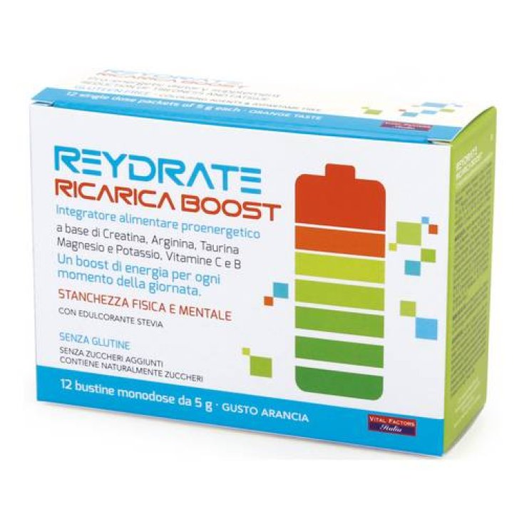 REYDRATE RECAMBIO BOOST Vital Factor 12 Sobres