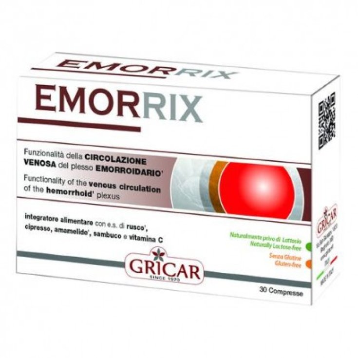 EMORRIX Gricar 30 Comprimidos